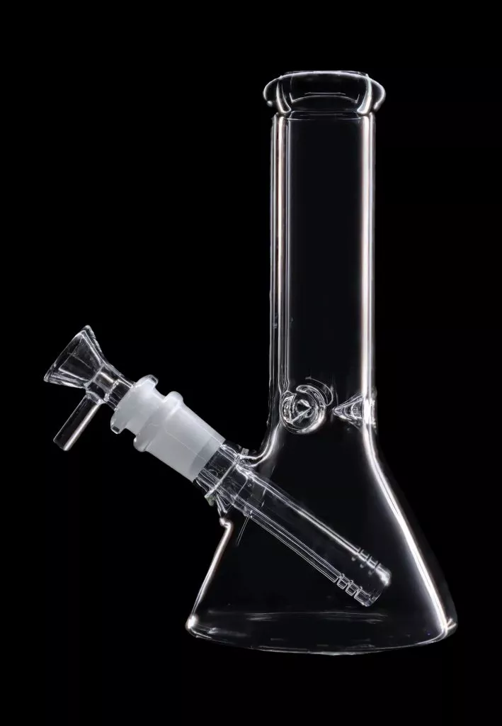 8” 4mm Colored Mouthpiece Beaker
