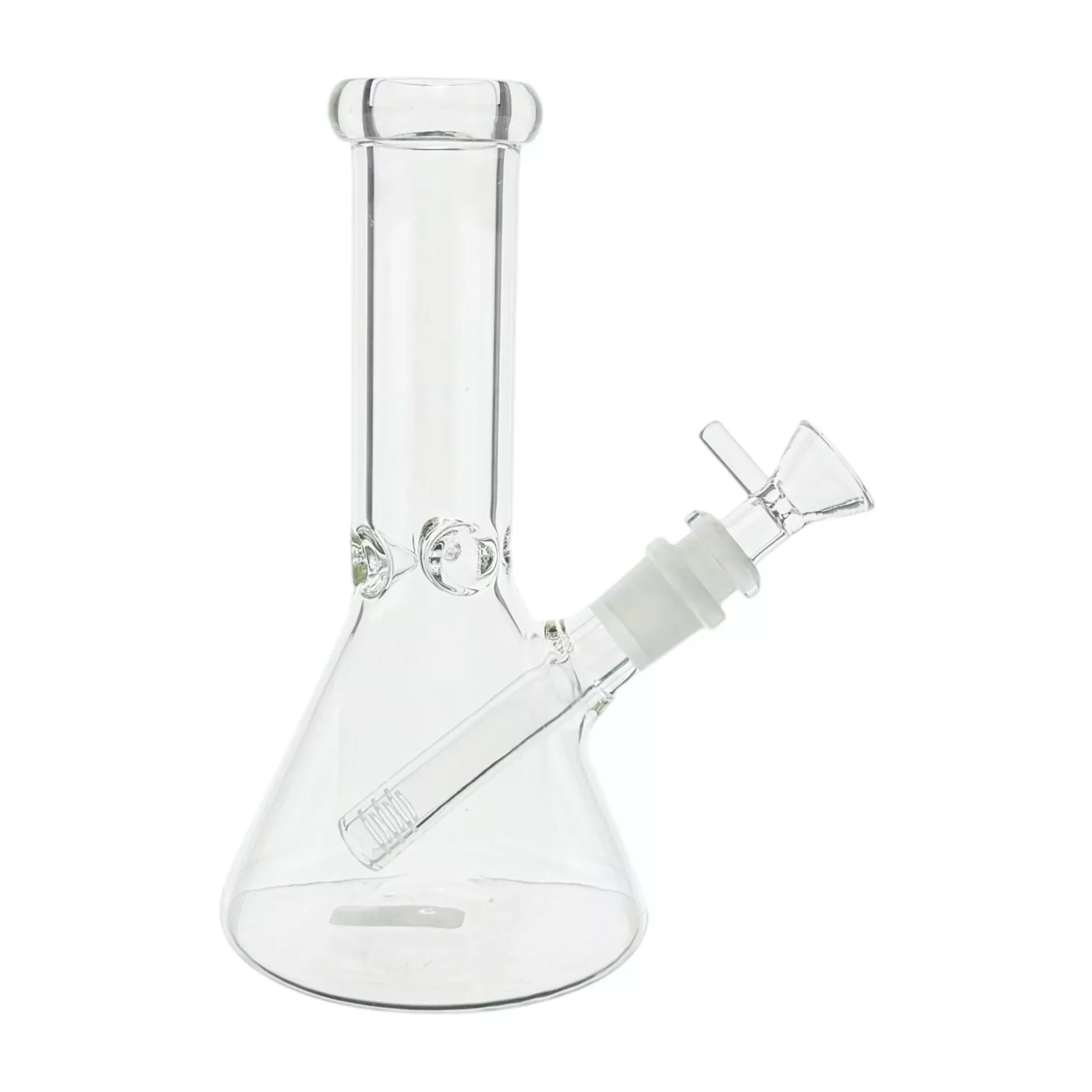 8 Inch Clear Glass Bong