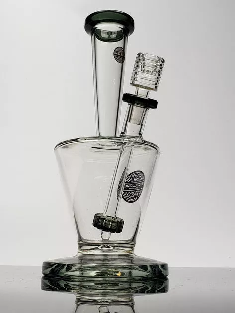 9" Bougie vase with gray shower-head and mouthpiece