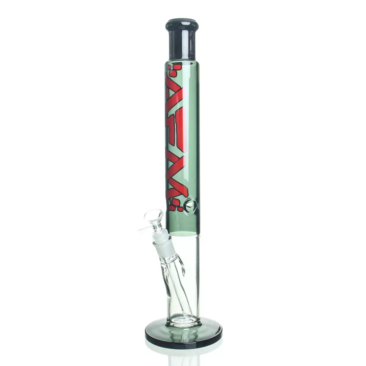 AFM - 18" Two Tone Straight - Transparent Black