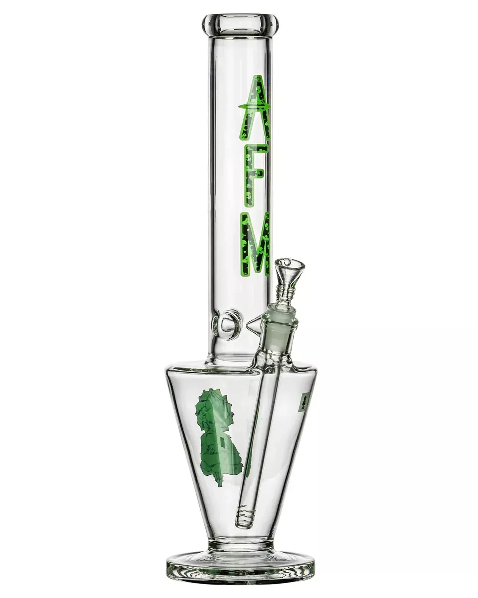 AFM Glass 18" Upside Down Beaker Water Pipe