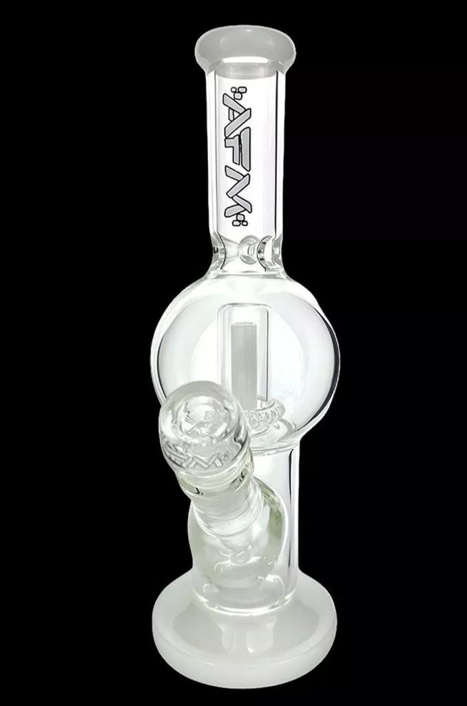 AFM Glass Bubble Glass Straight Tube Bong