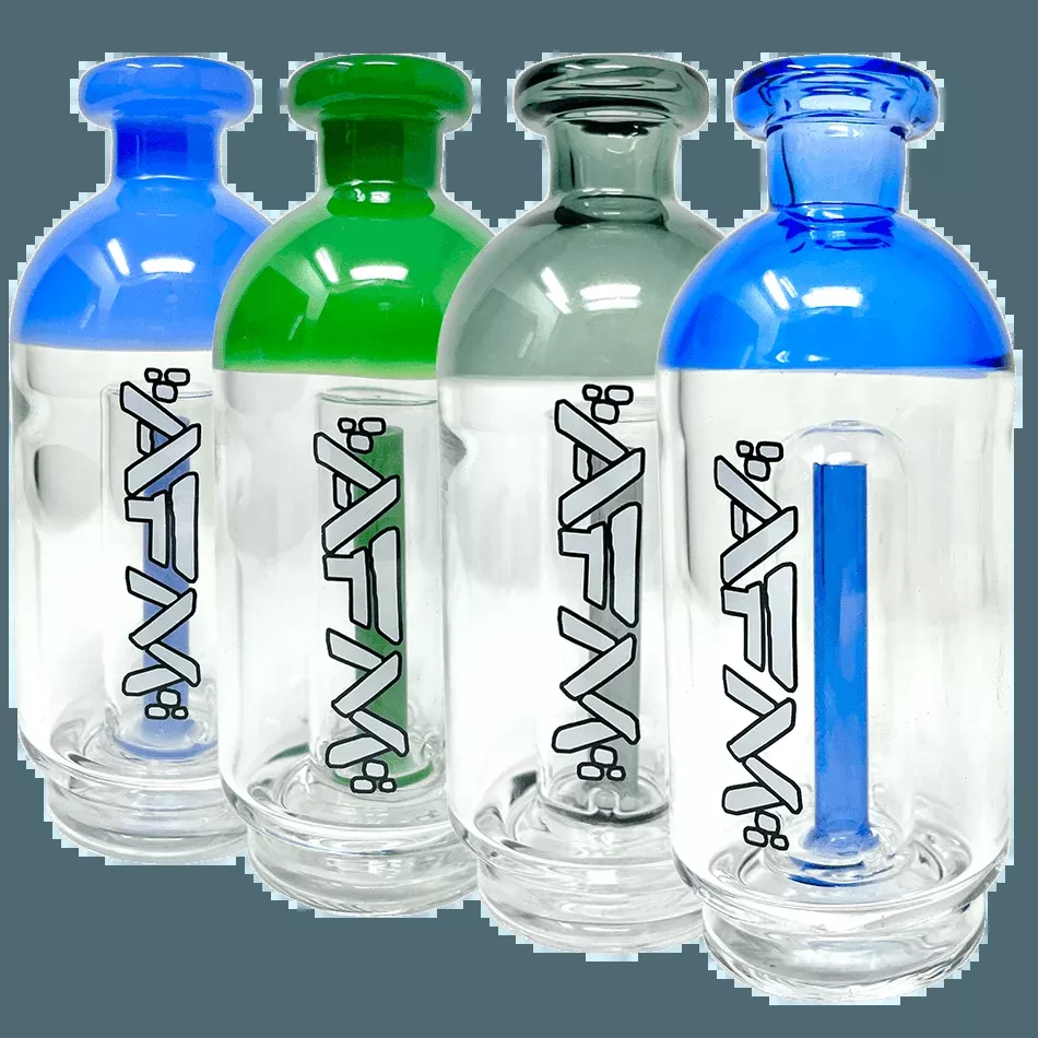 AFM Glass UFO Perc Bullet Puffco Peak Attachment (Assorted Colors)