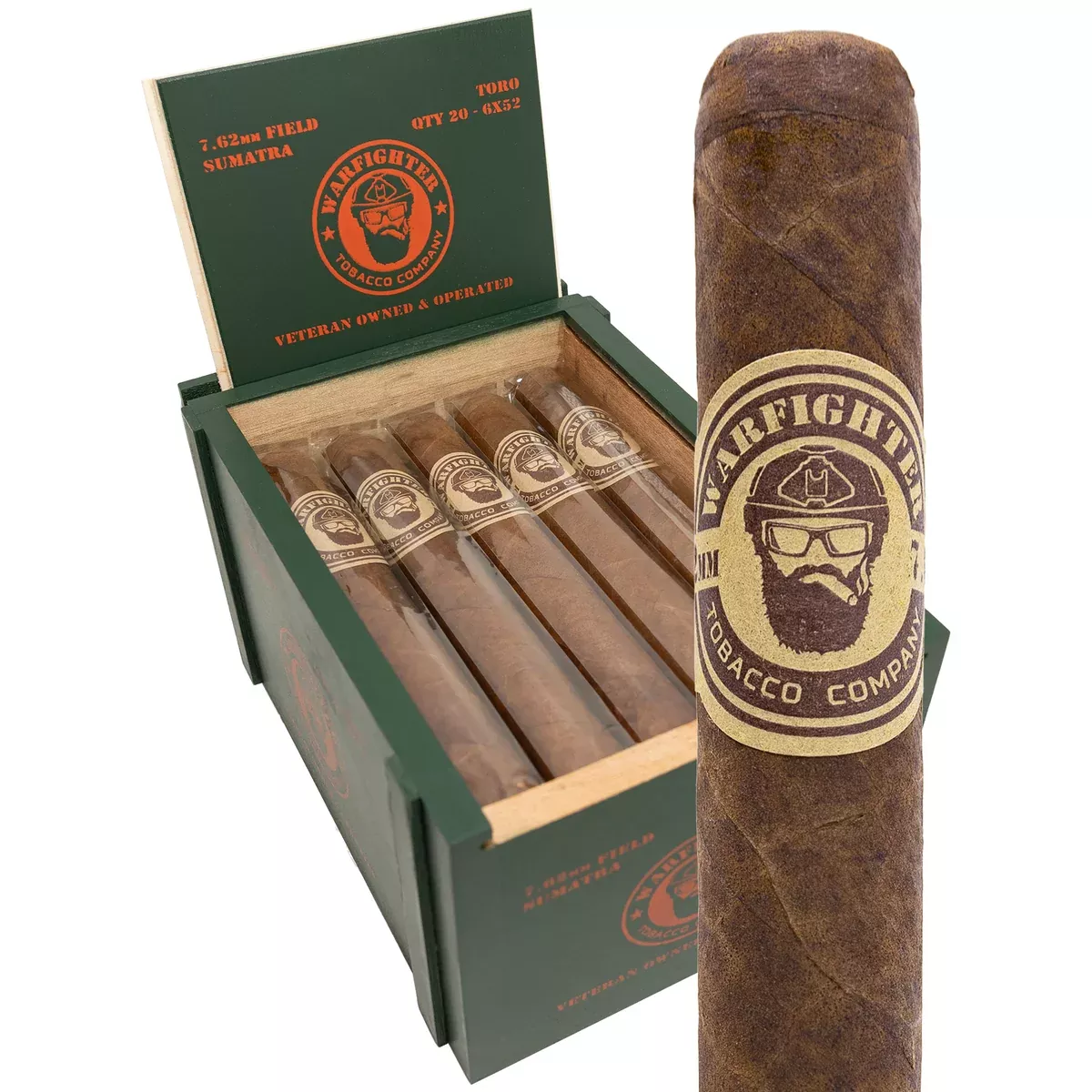 Aged 7.62MM Field Sumatra Lancero 7x38