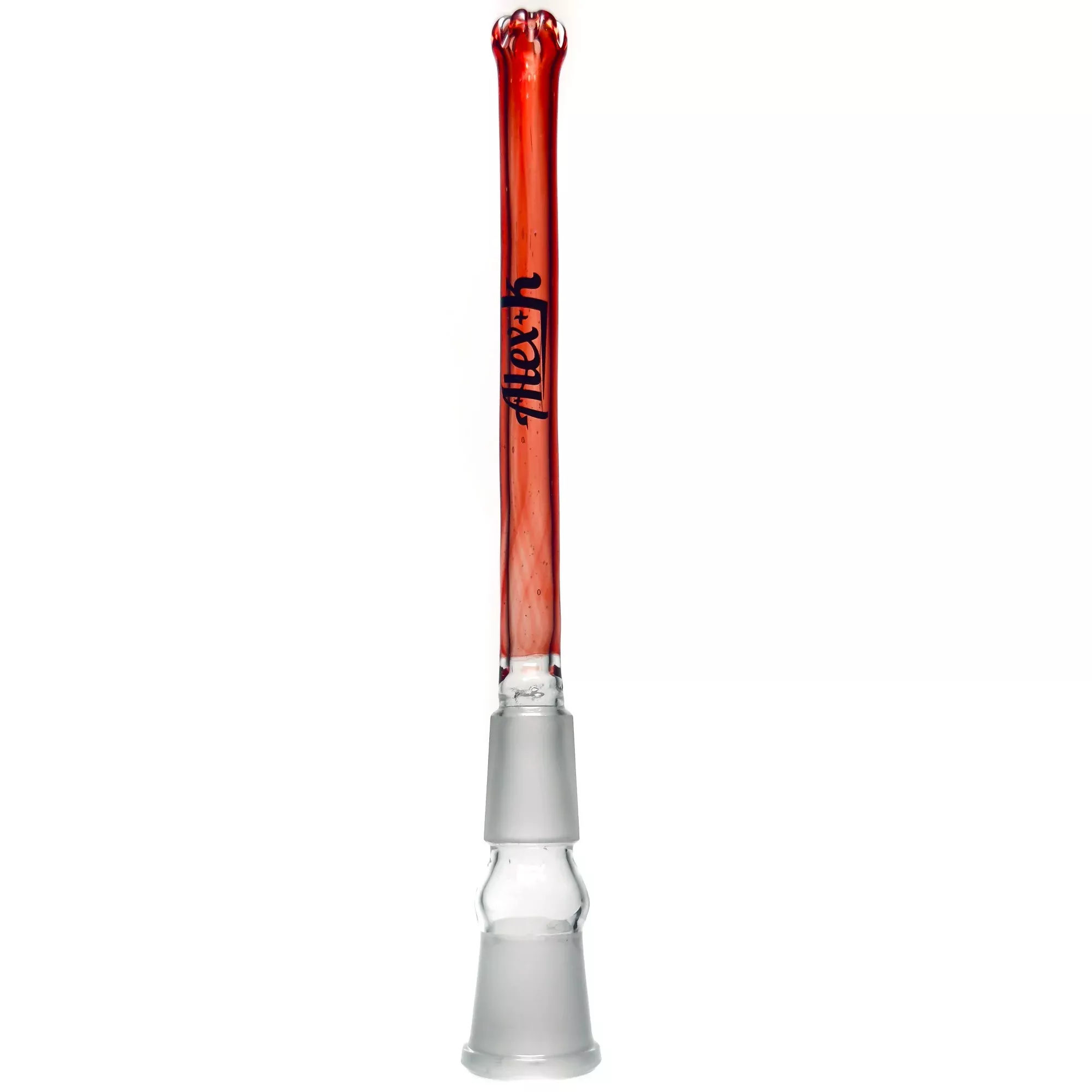 Alex K - Downstem - Classic 7 Slit - 18 /18mm - Orange Elvis 6.5