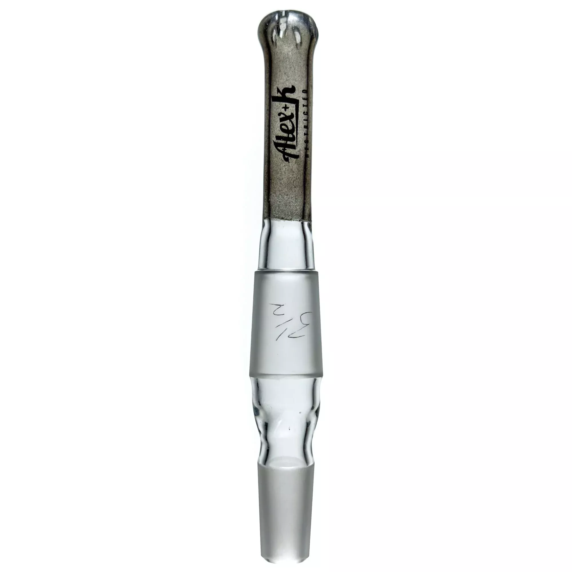 Alex K - Downstem - Restricted 7 Slit - 18 /14 Male - Steelwool 3.5