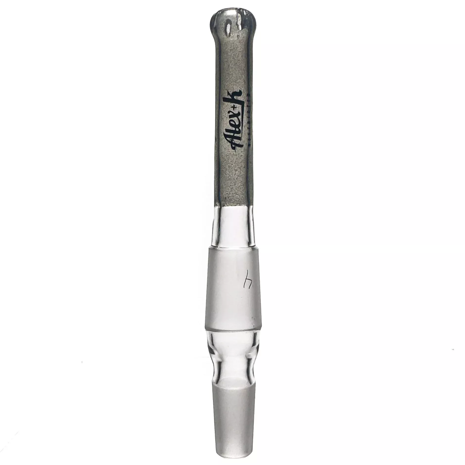 Alex K - Downstem - Restricted 7 Slit - 18 /14 Male - Steelwool 4