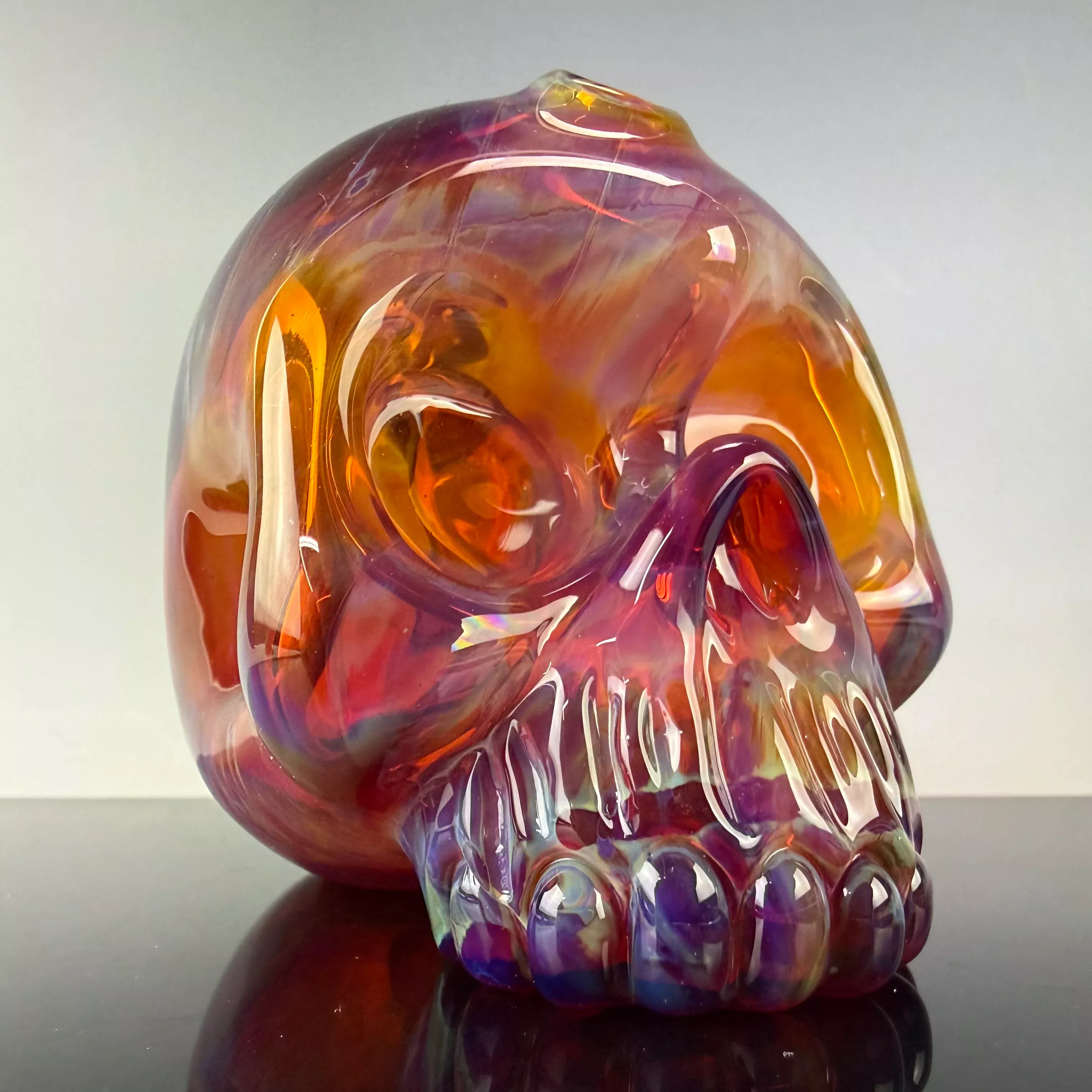 "Amber Purple" Skull Shredder by Carsten Carlile