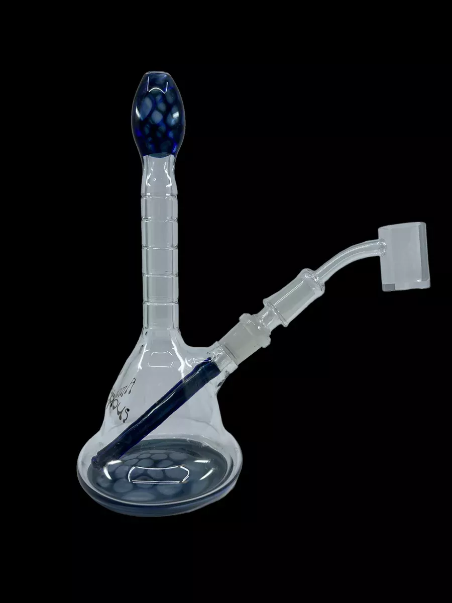 Amorphous Glass Worked Beakers - Handcrafted Artistic Water Pipes