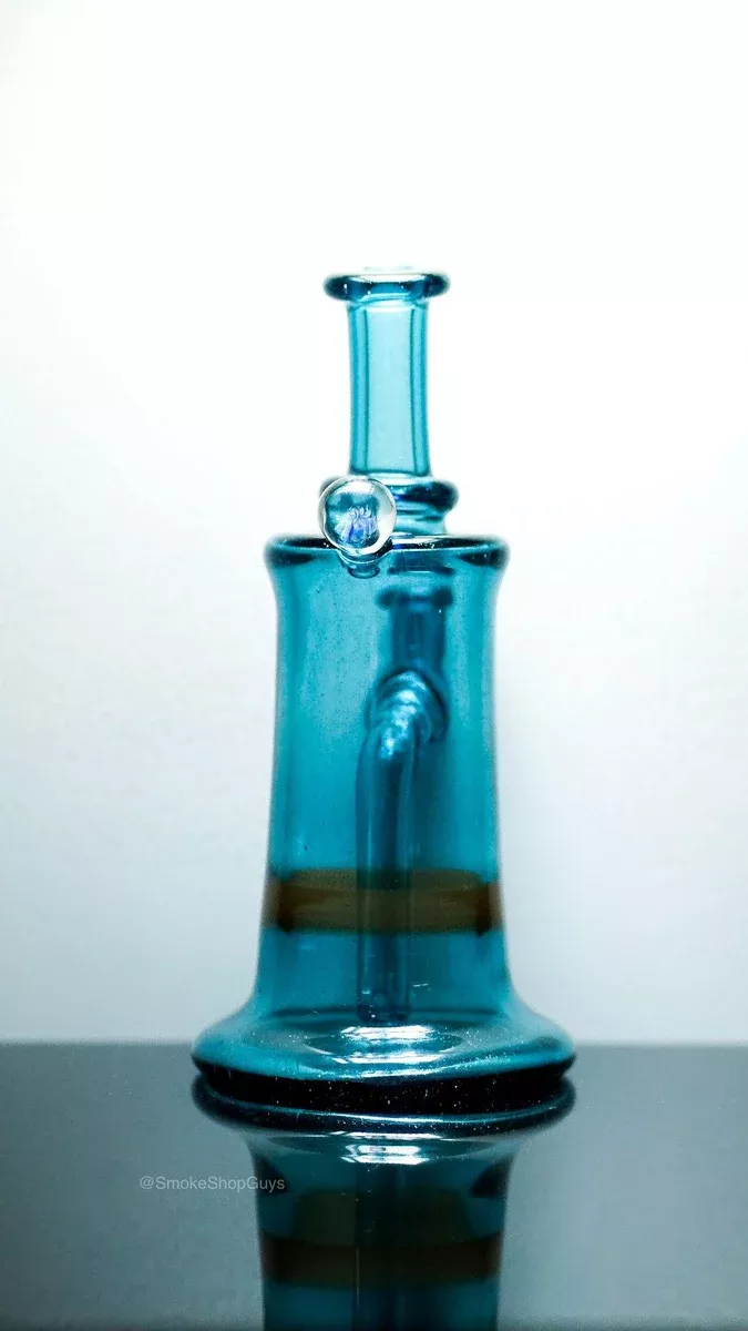 AndrewWarrenGlass Blue/amber mini tube