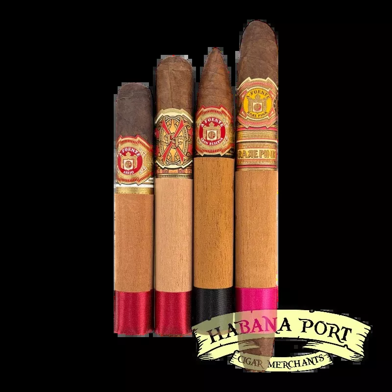 Arturo Fuente Rare Pink "King Hooker" Assortment 4ct