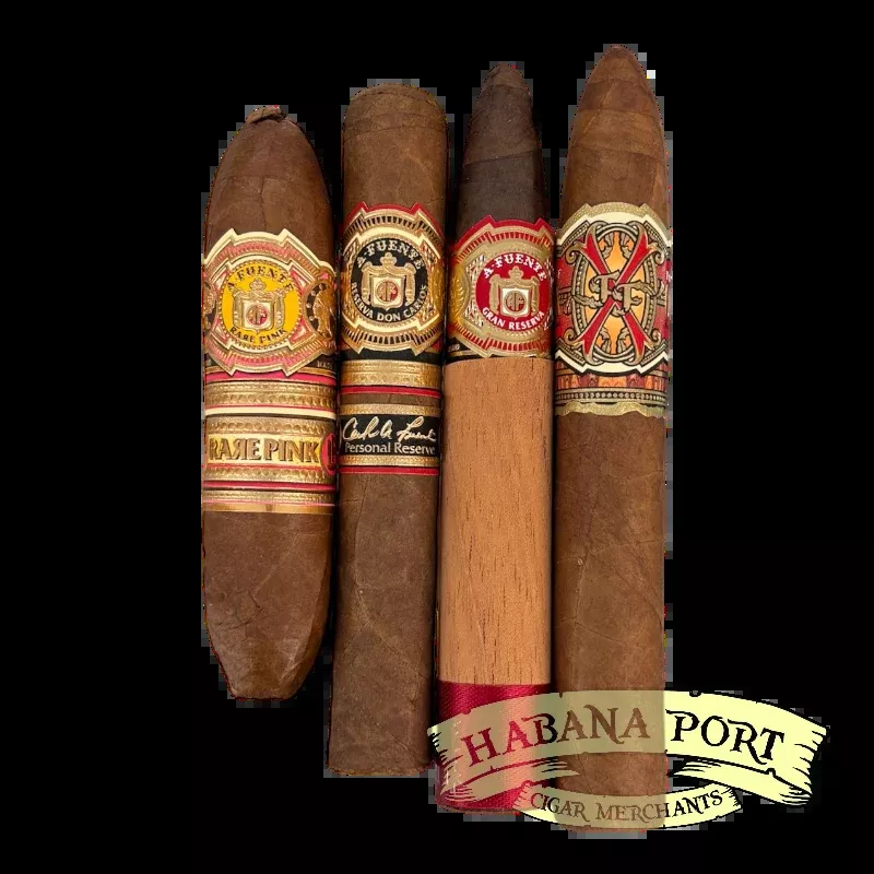 Arturo Fuente Rare Pink Queen of Hearts Assorted 4ct Sampler