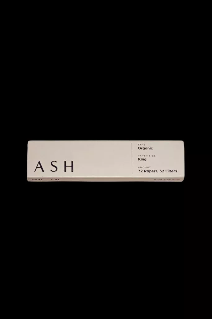 Ash Organic King Size Rolling Papers