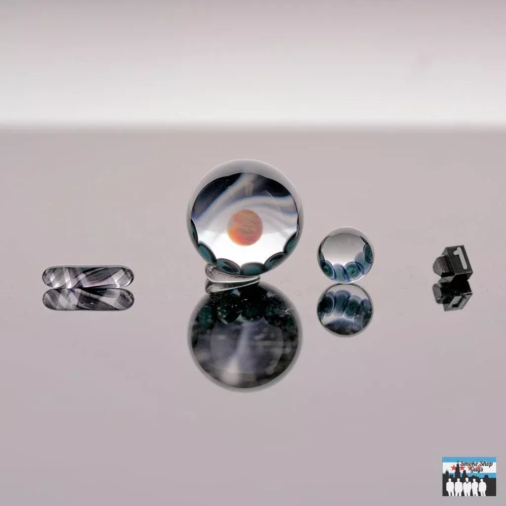 ATH Glass 3-Piece Slurper Set | Opal Accents | Sleek and Functional