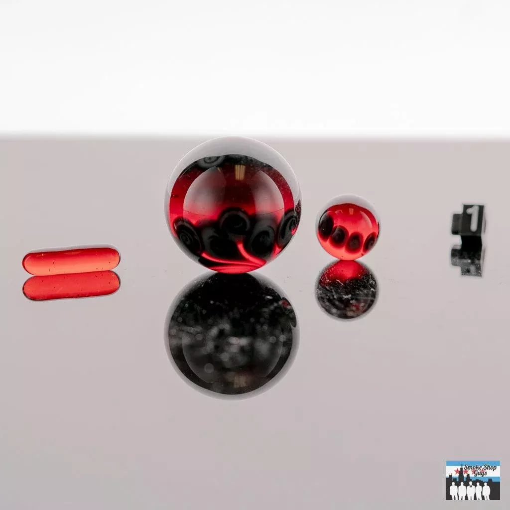 ATH Glass Twisted Color Slurper Set | 3-Piece Design | Stylish Dab Tool Accessory