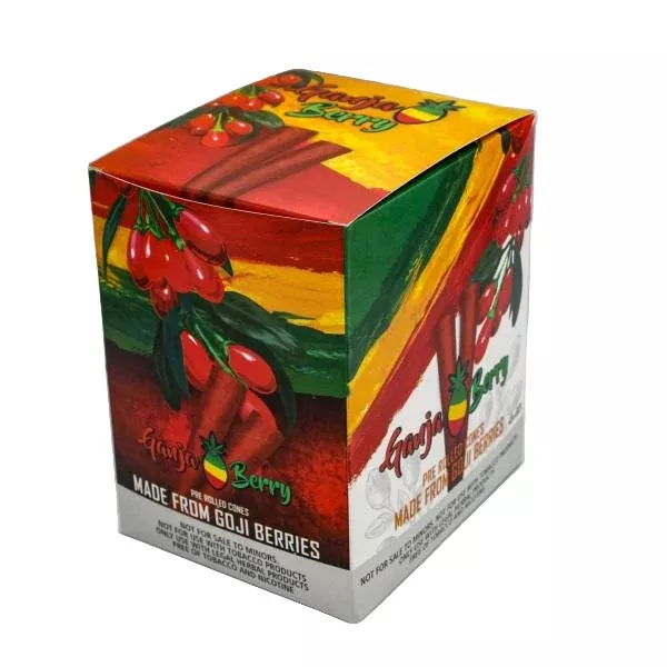 Authentic Ganja Berry Pre-Rolled Cones - 24-Count Display