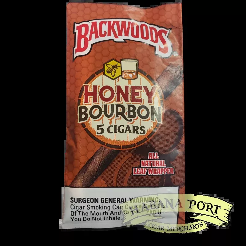 Backwoods Honey Bourbon 5ct Pack