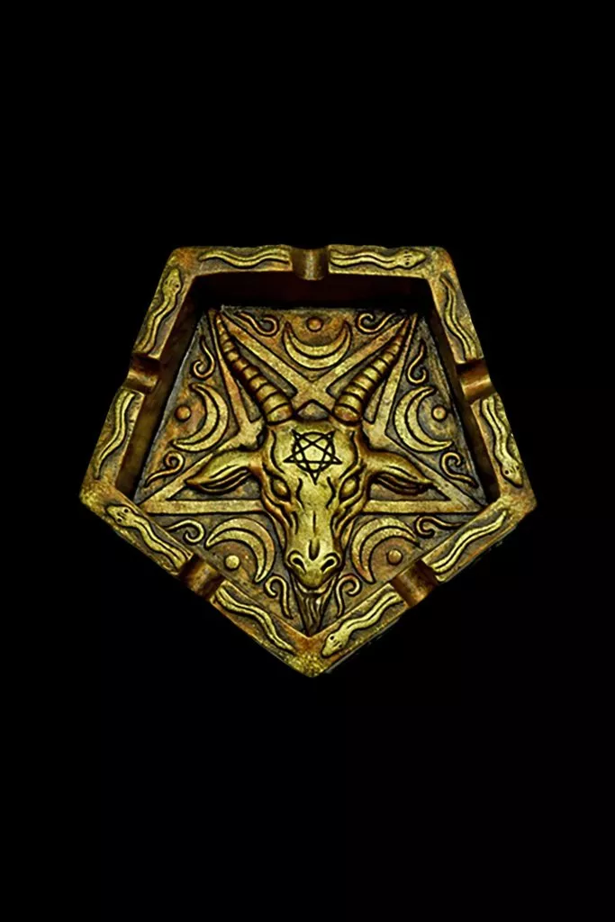Baphomet Pentagonal Ashtray