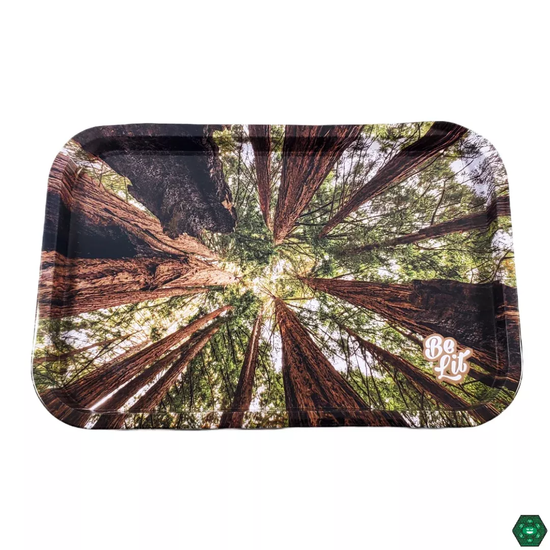 Be Lit Medium Rolling Tray - Sleek & Functional