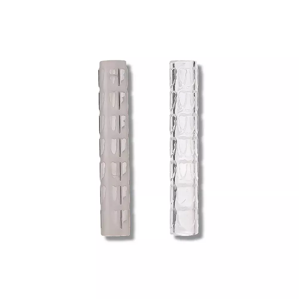 Bear Quartz - Hollow Pillar - 25mm - 2 Pack
