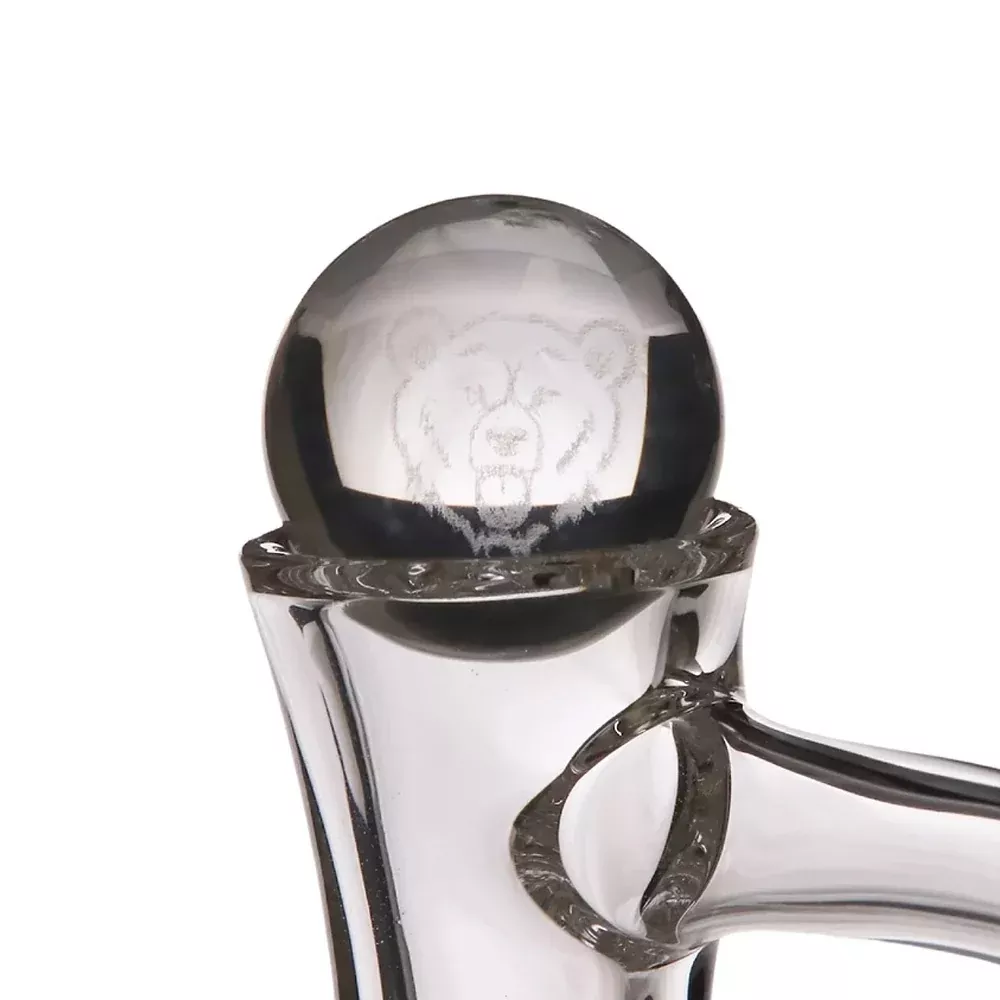 Bear Quartz - Marble - 25mm - Clear