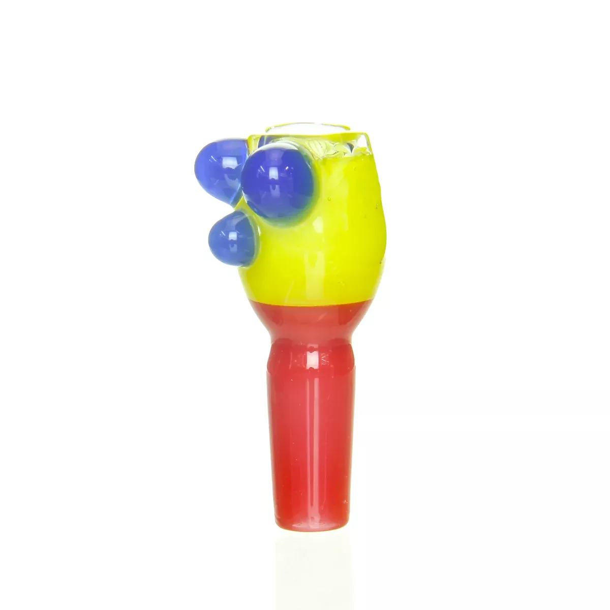Ben Wilson - 14mm Three Tone Disc Screen Slide - Blue, Yellow, & Red
