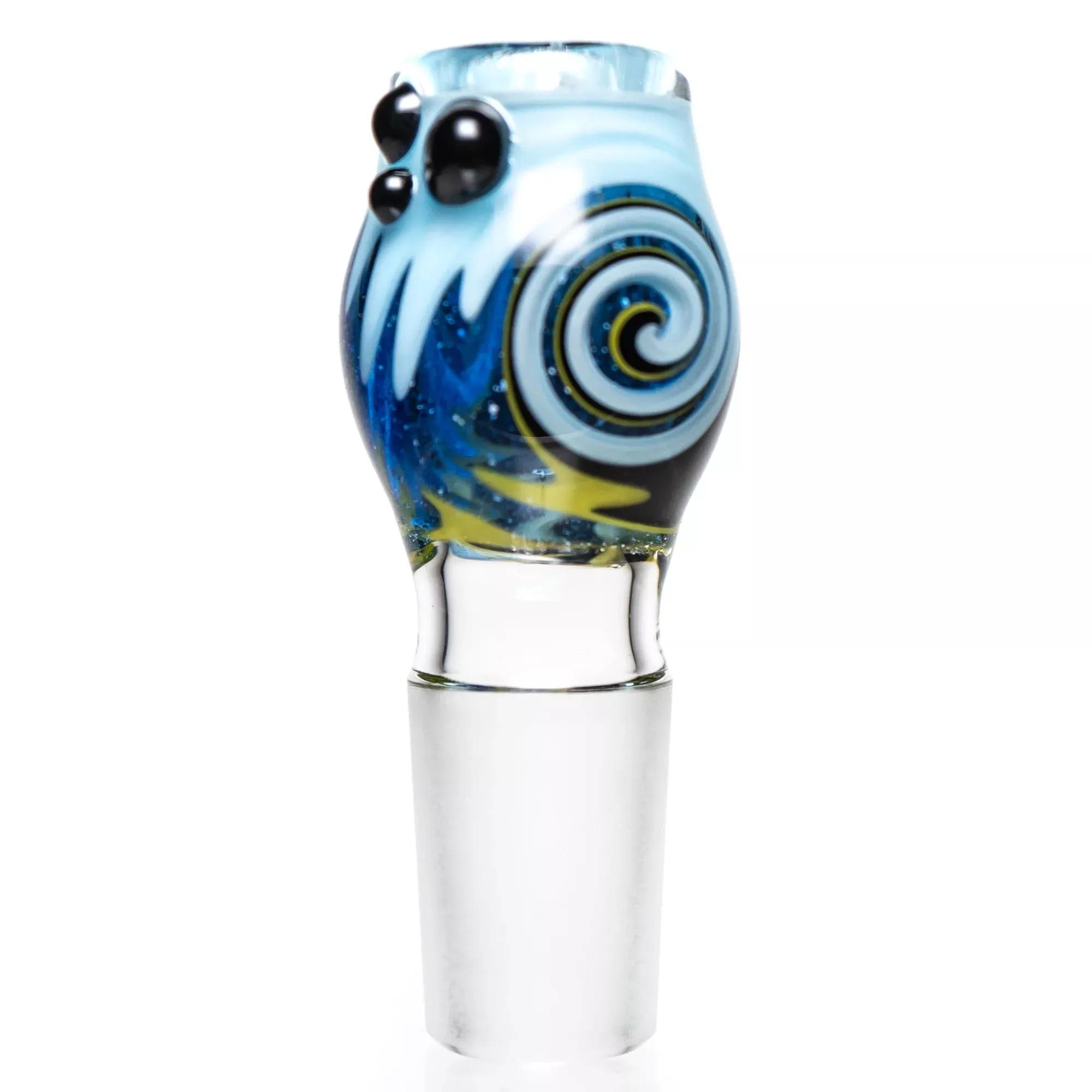 Ben Wilson - Push Screen Slide - 18mm - Blues, Yellow & Black Wag