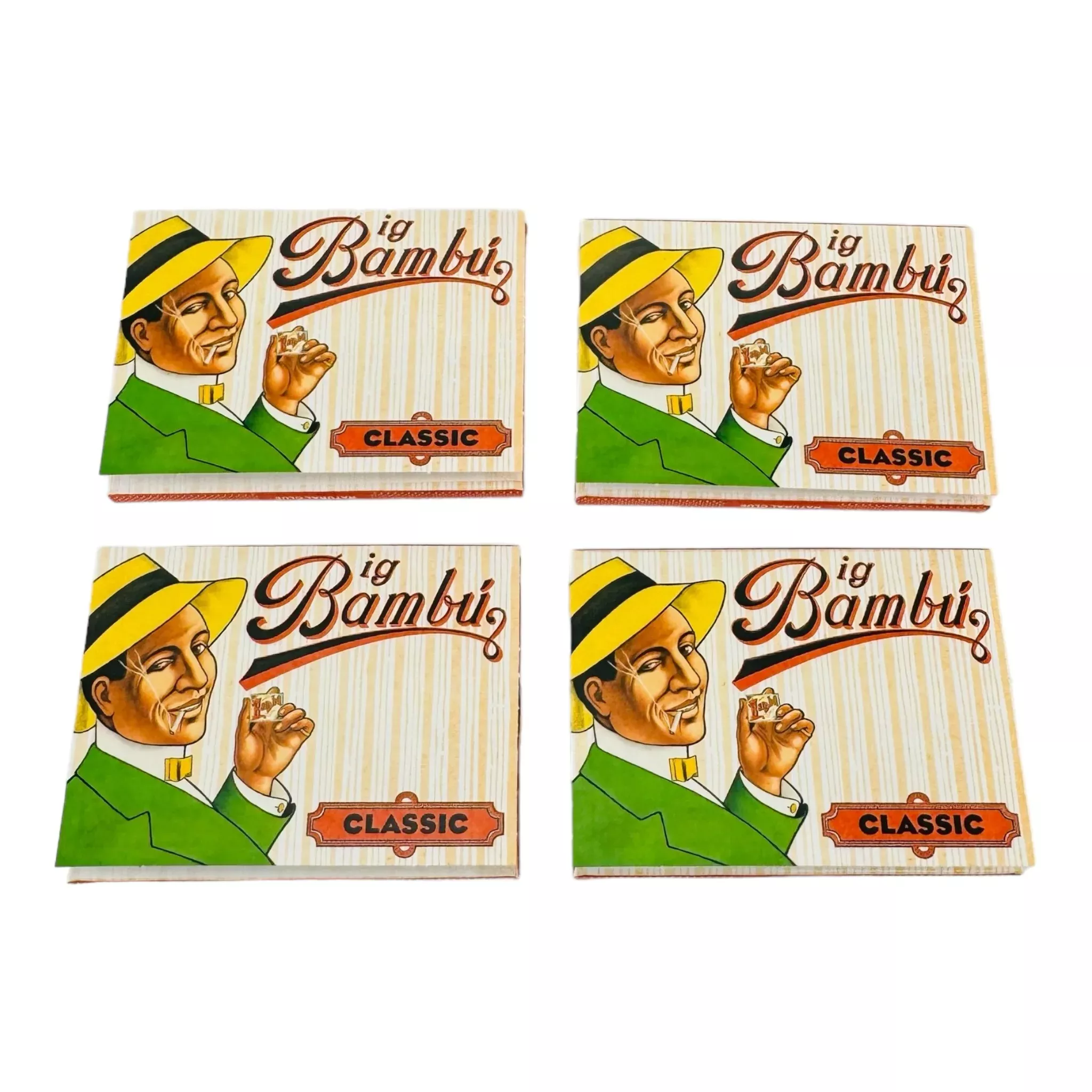 Big Bambu Rolling Papers Classic Size - 4 Packs