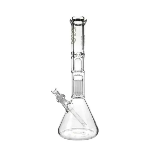 BIO - 16" 9mm Beaker 10 Arm Tree Perc w/ Splash Guard - Green