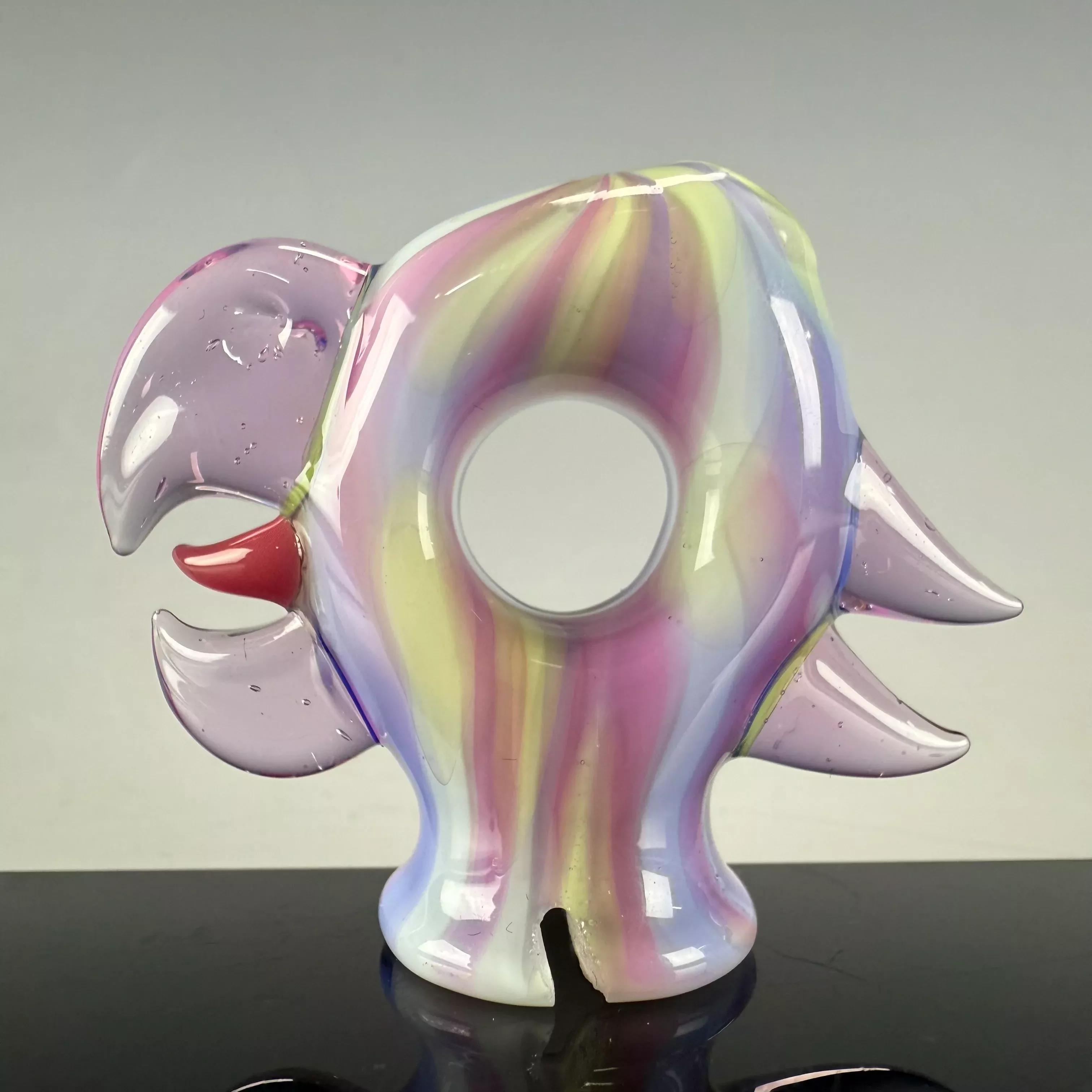 Bird Head Puffco Pivot Top by RJ Glass