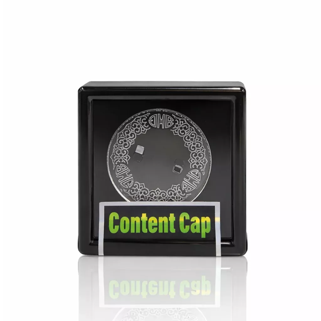 Black Market Glass Content Cap Spinner Cap