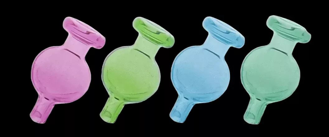 Black Sheep Glass Bubble Caps – Precision-Controlled Carb Caps in Assorted Colors