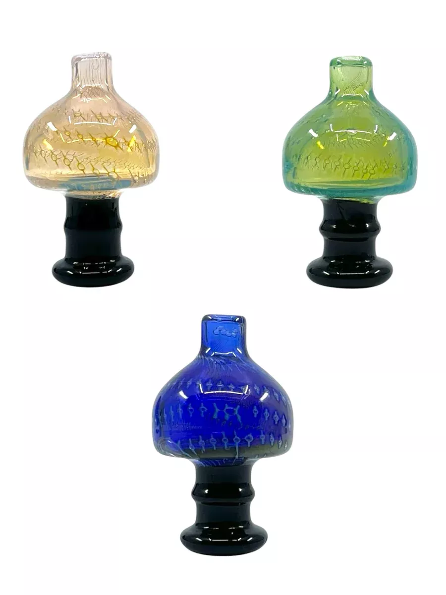 Black Sheep Glass Bubble Dichro Hemisphere Cap (Assorted Colors)
