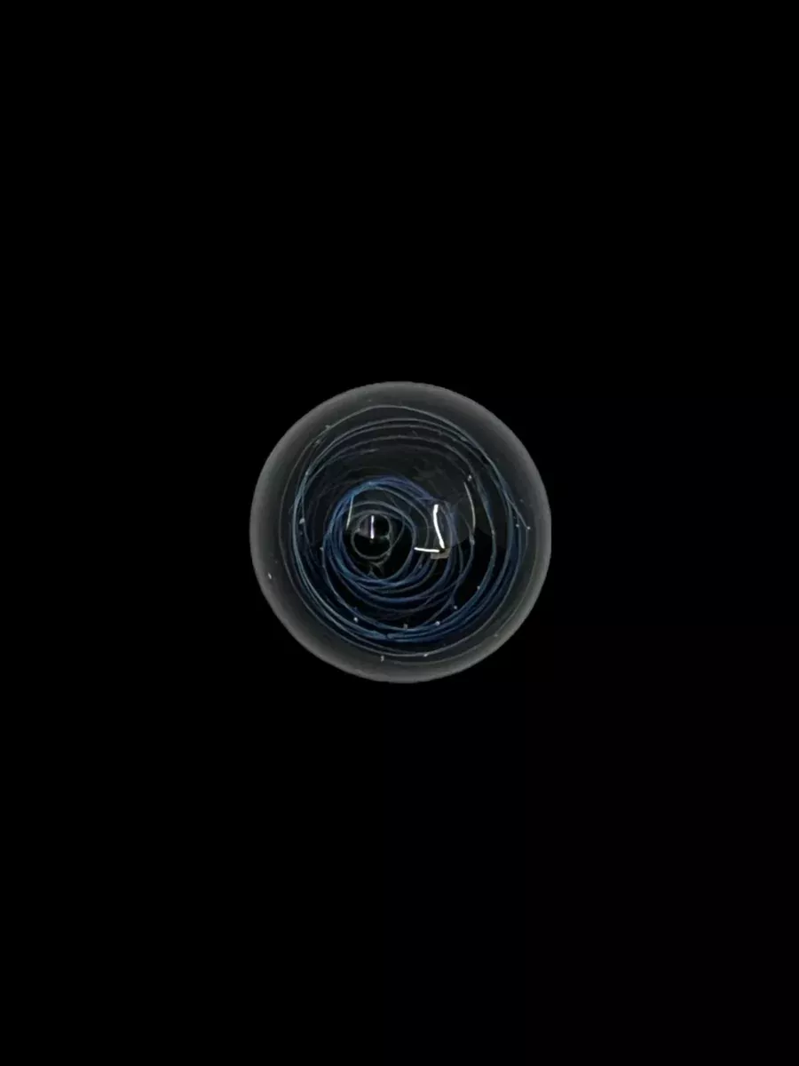 Black Sheep Glass Galaxy Marbles - Cosmic-Inspired Glass Art (Assorted Sizes)