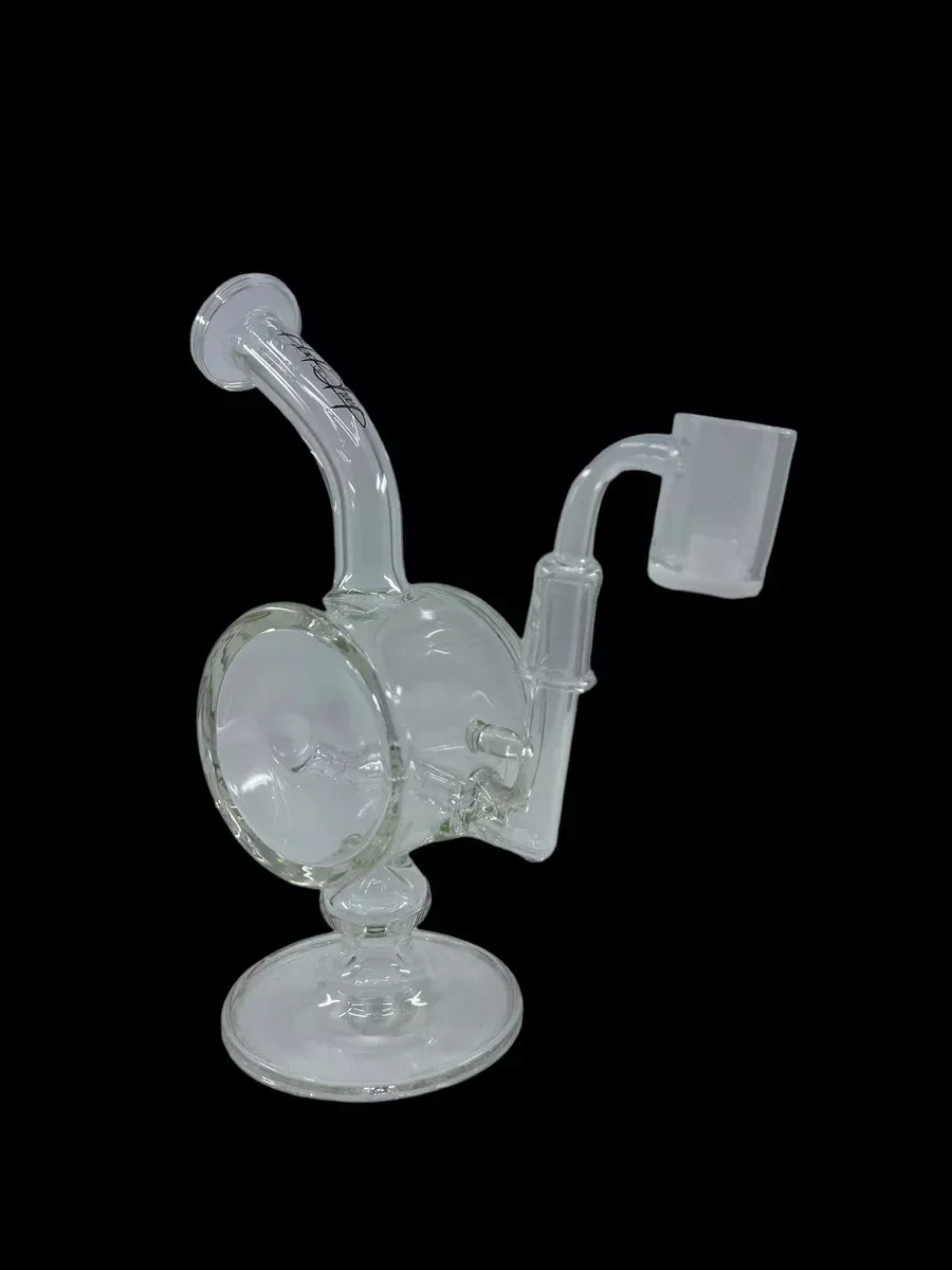 Black Sheep Glass Inline Perc Cylinder - Precision Filtration Glass Piece