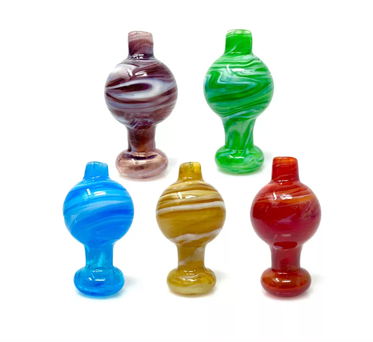 Black Sheep Glass Milky Bubble Cap (Assorted Colors)
