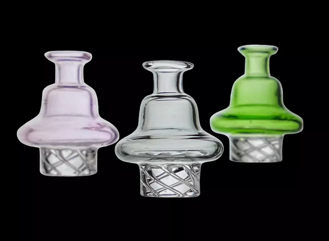 Black Sheep Glass Spinner Caps - Stylish Carb Caps in Assorted Colors