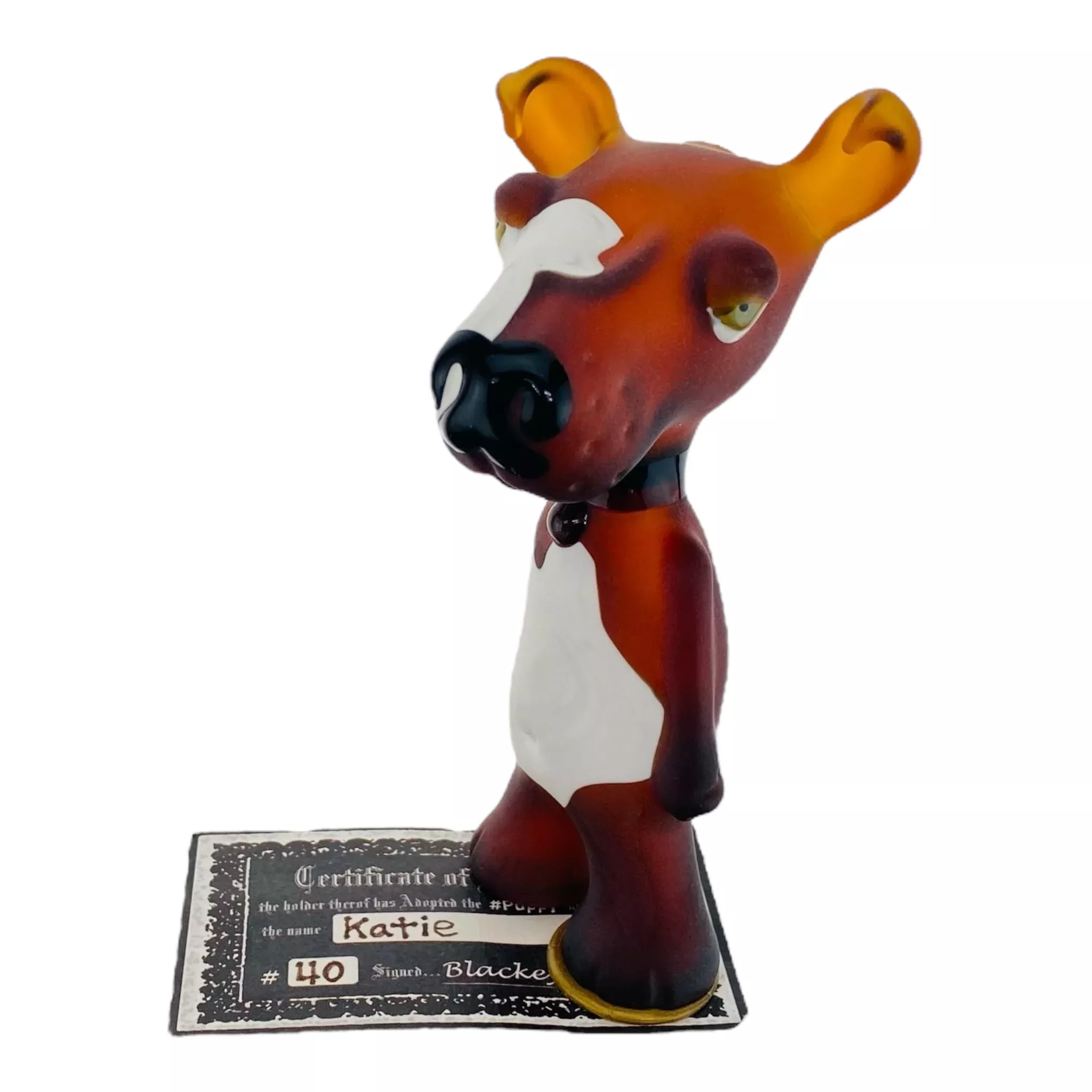 Blackeye Glass "Katie" Glass Dog Hand Pipe
