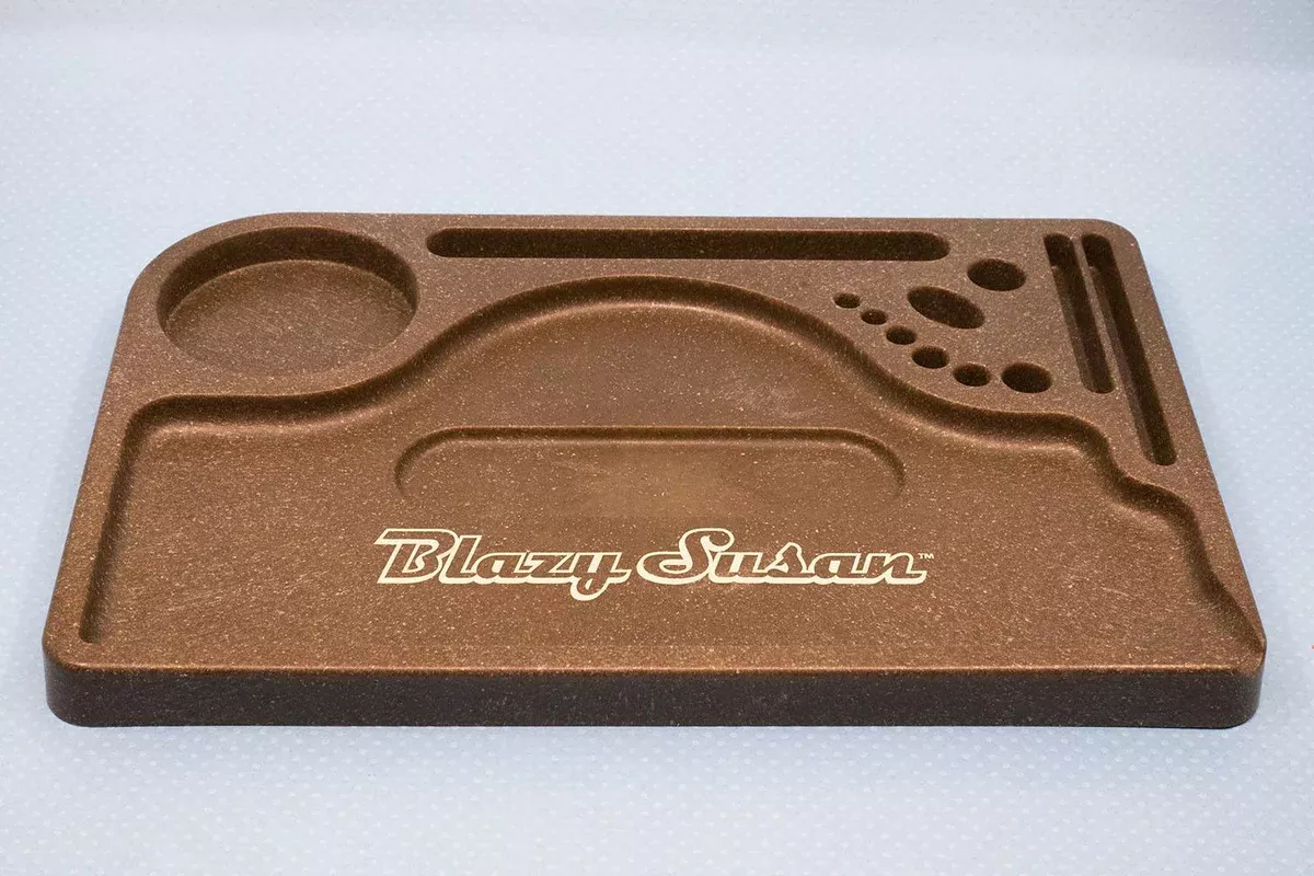 Blazy Susan - Hemp Plastic Rolling Tray