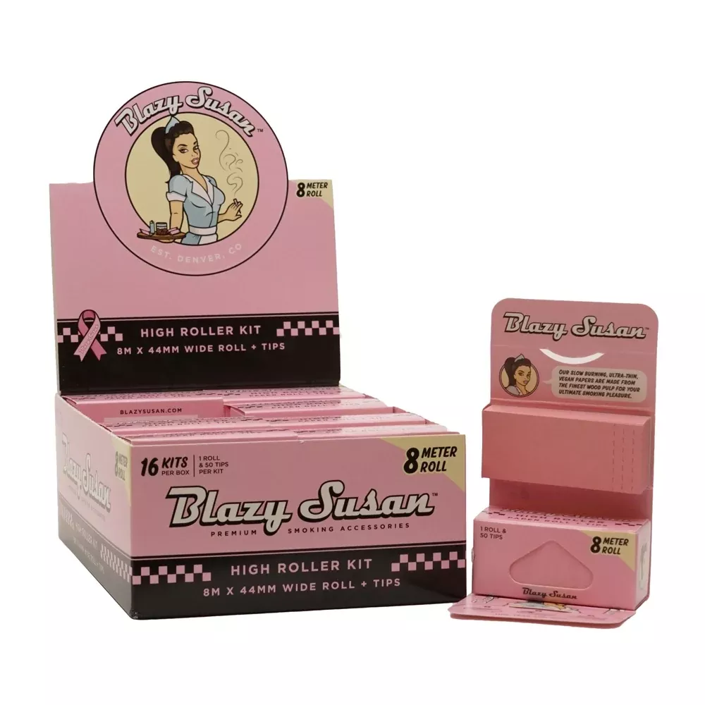 Blazy Susan - High Roller Kit - 8 Meter Roll w / Tips - 16 Pack Box