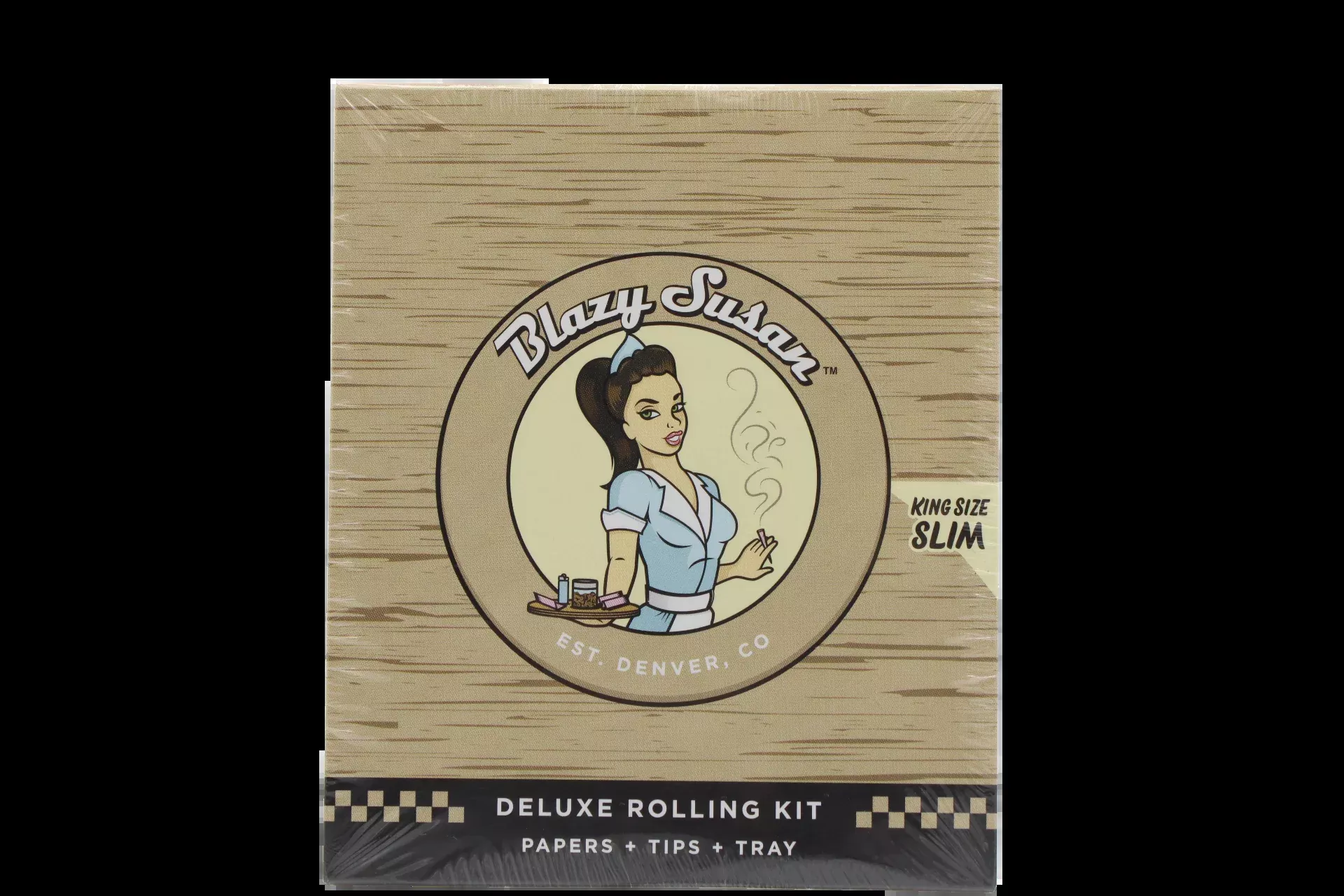Blazy Susan King Size Unbleached Rolling Papers - 20 Pack Box
