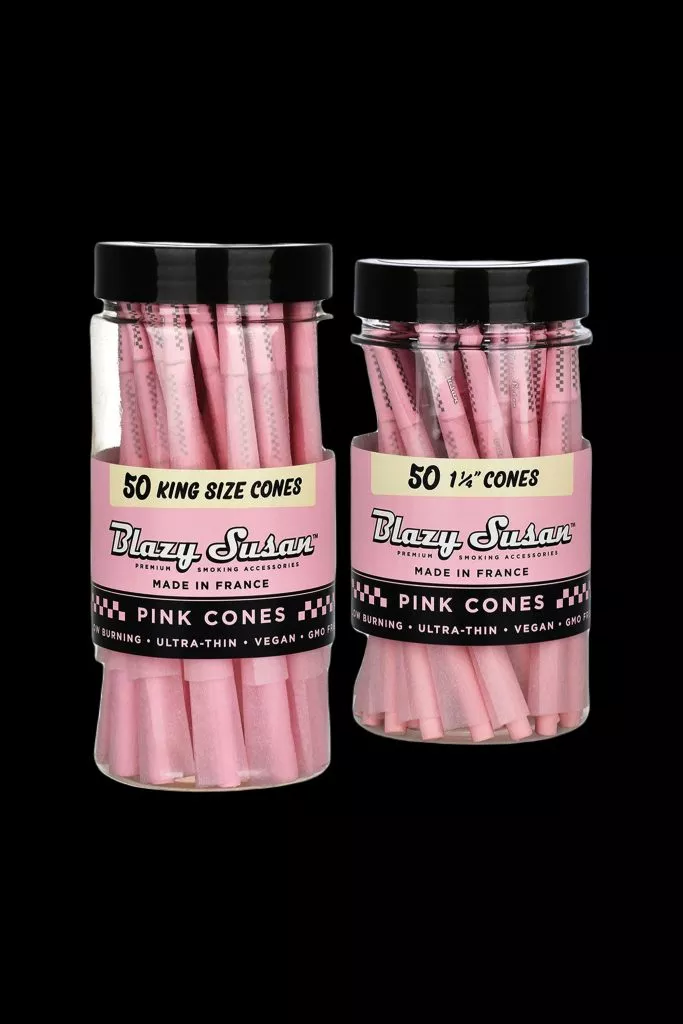 Blazy Susan Pink Pre-Rolled Cones – 50 Pack