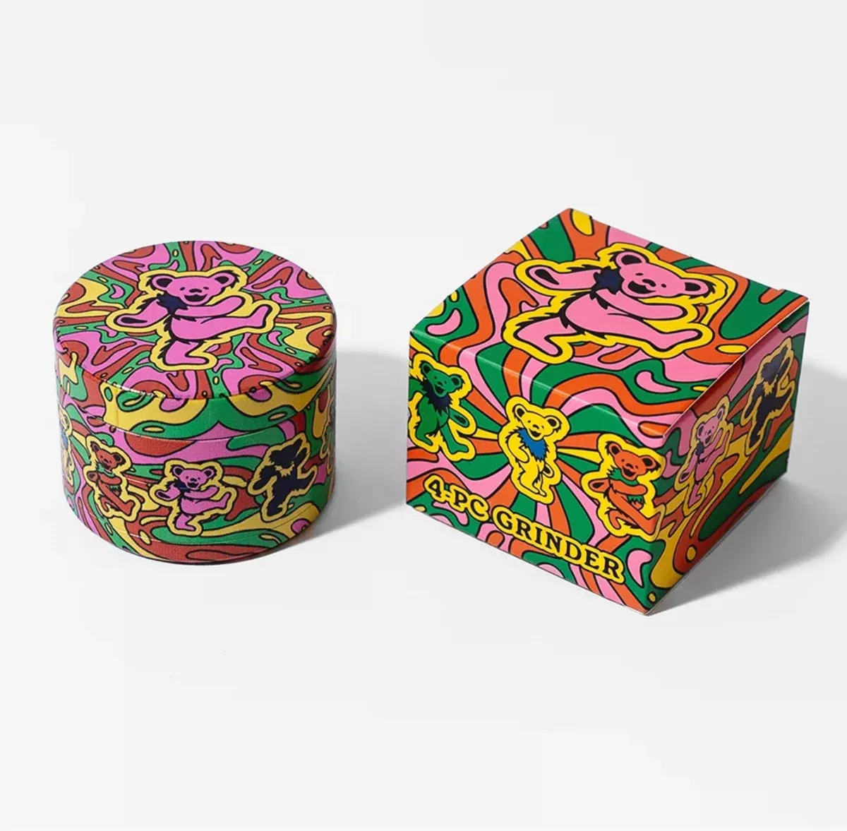 Blazy Susan X Grateful Dead Grinder – 63mm 4-Piece Collector’s Edition