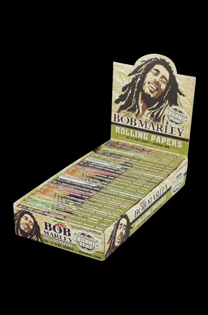 Bob Marley Hemp Rolling Papers – 25 Pack