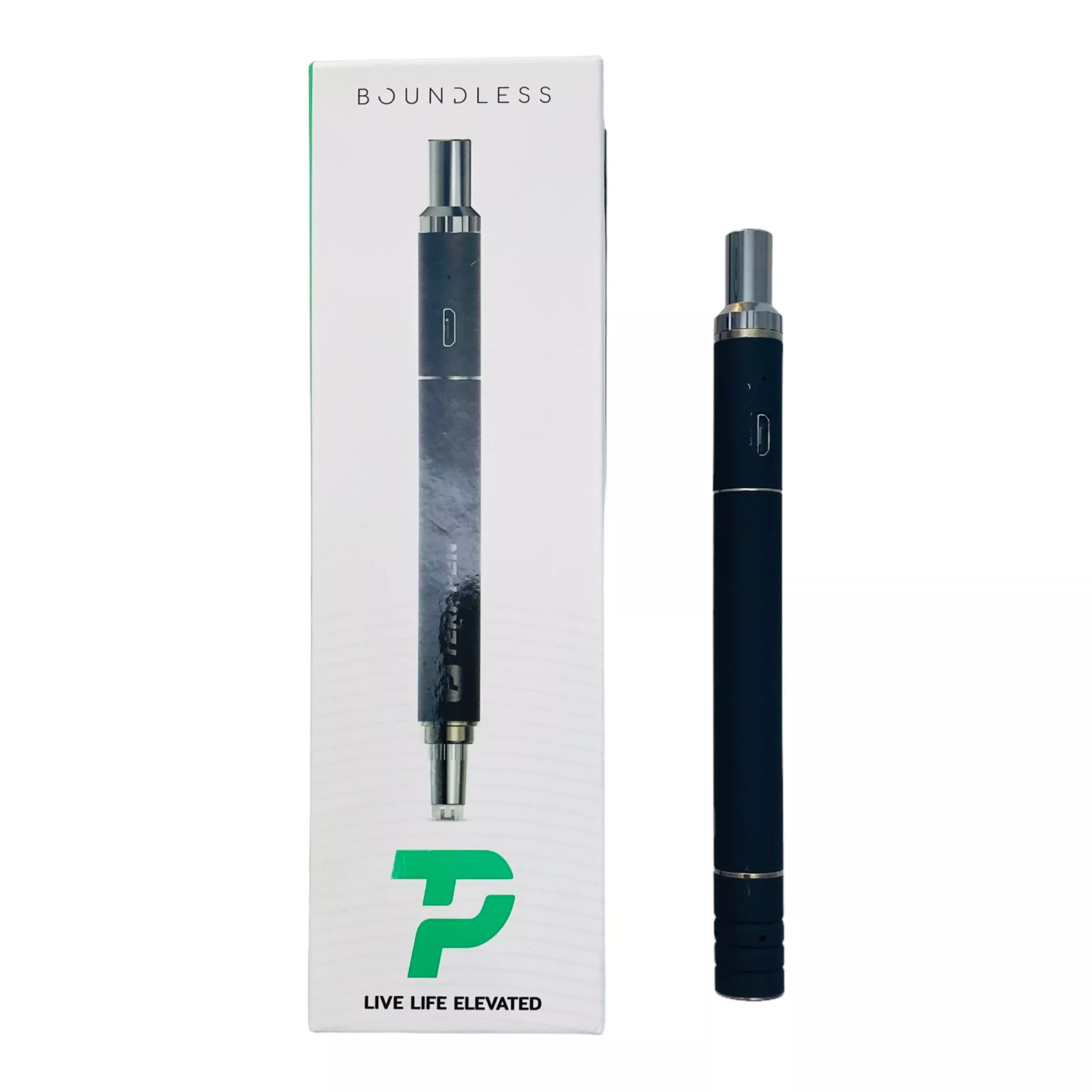 Boundless - Black Portable Terp Pen Wax Oil Vaporizer