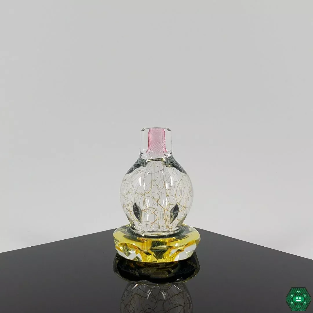 Brick Glass Bubble Cap – Durable Glass Cap with Smooth Airflow