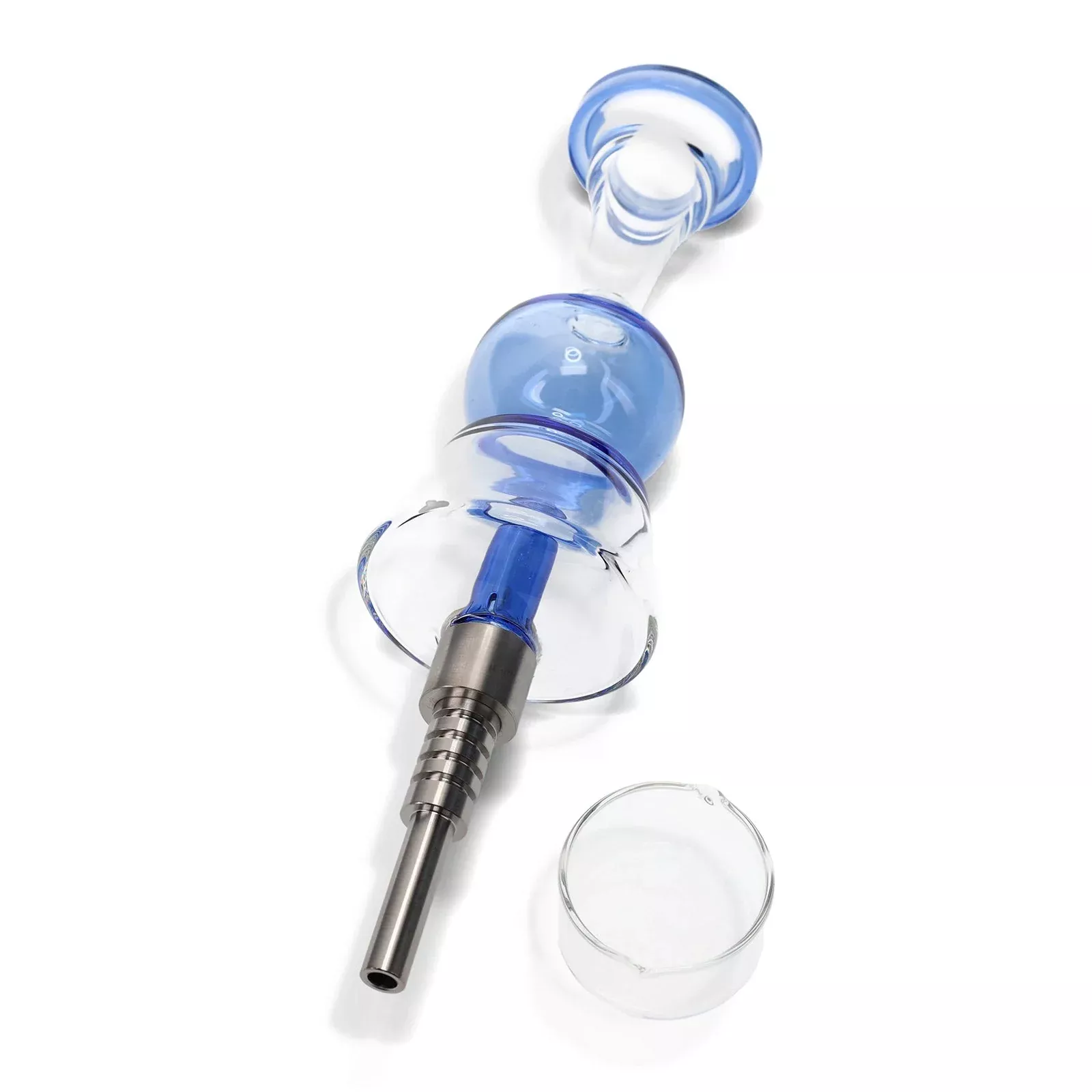 Bubble Shield Nectar Collector Glass Straw