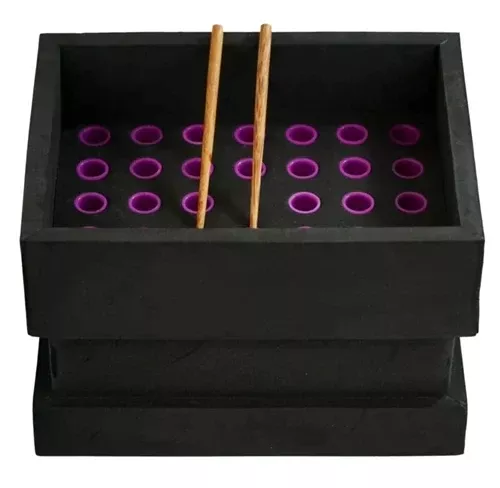 Buddies Bump Box 1 1/4 Size Cone Filler – 34-Slot Black Edition