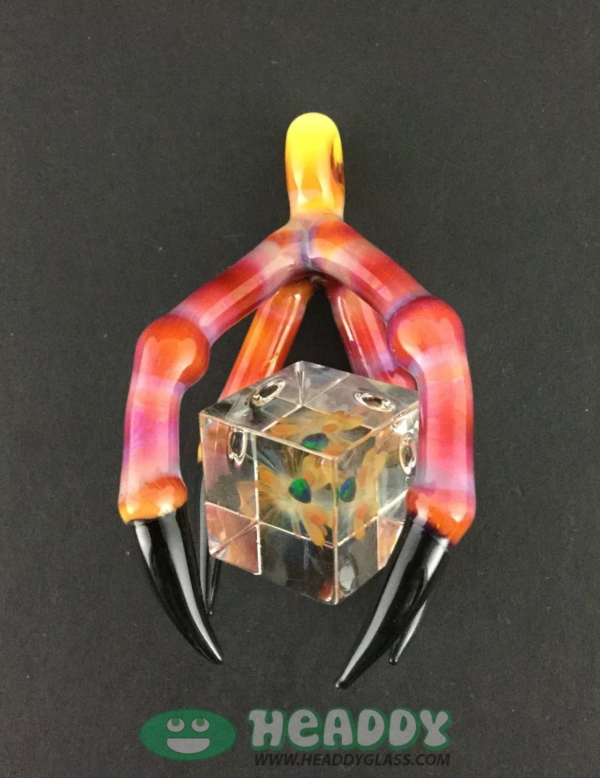 Burtoni Hefe Pendant - Unique Glass Art Pendant for Collectors