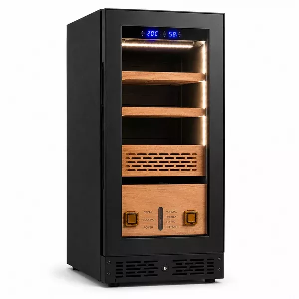 BX-108 Electronic Touchscreen Humidor Cabinet (96L)